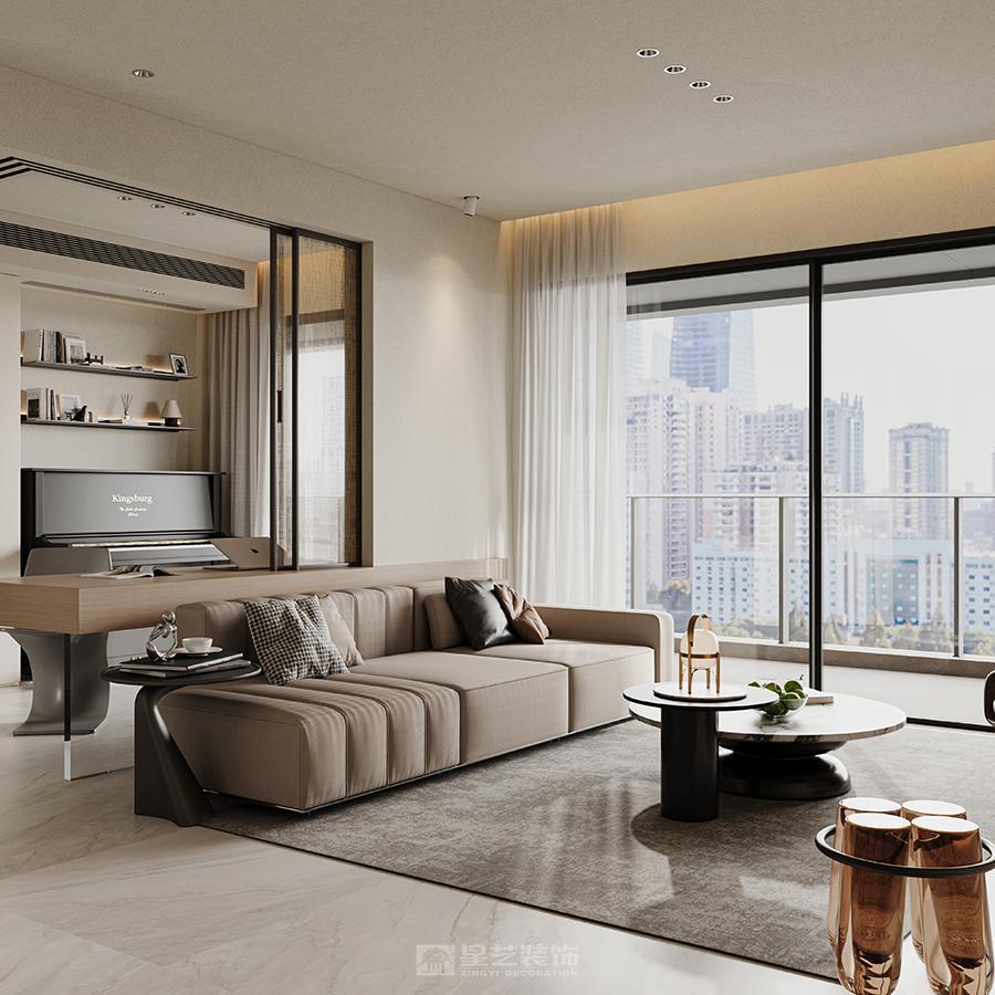 柔棕雅境，松弛感的現代輕奢居