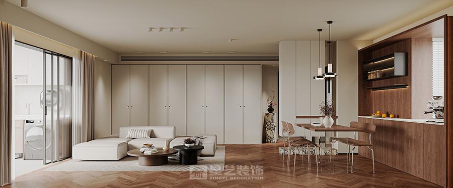 暖棕雅調，藏露有致的精致居境