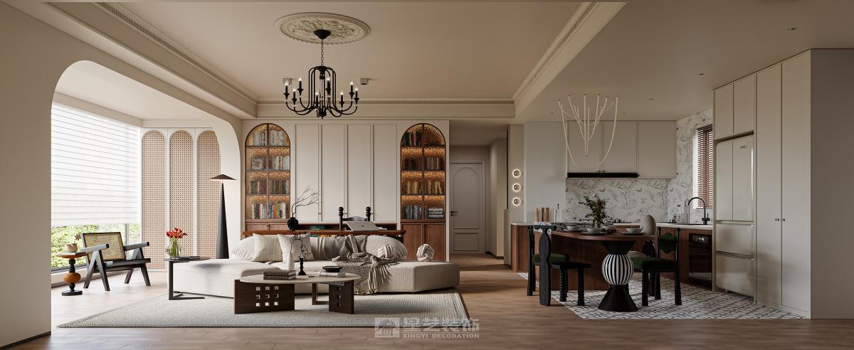 法式中古風大平層