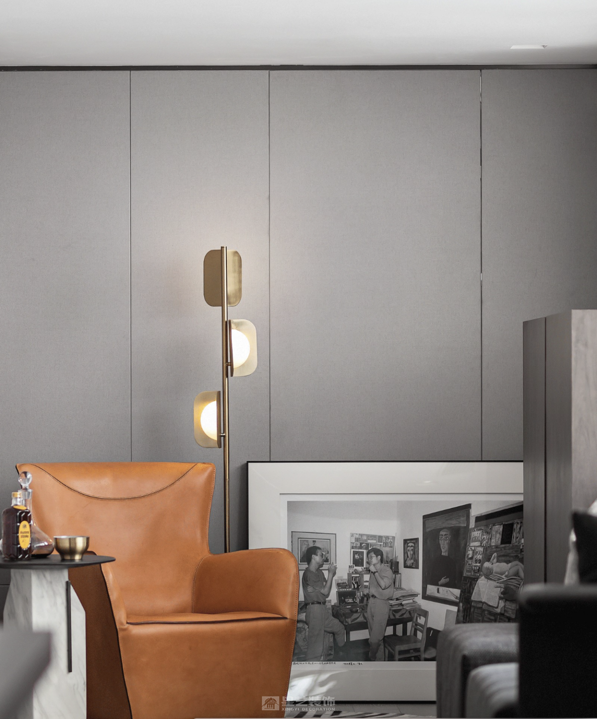 頂層躍層——復(fù)式挑空的廳